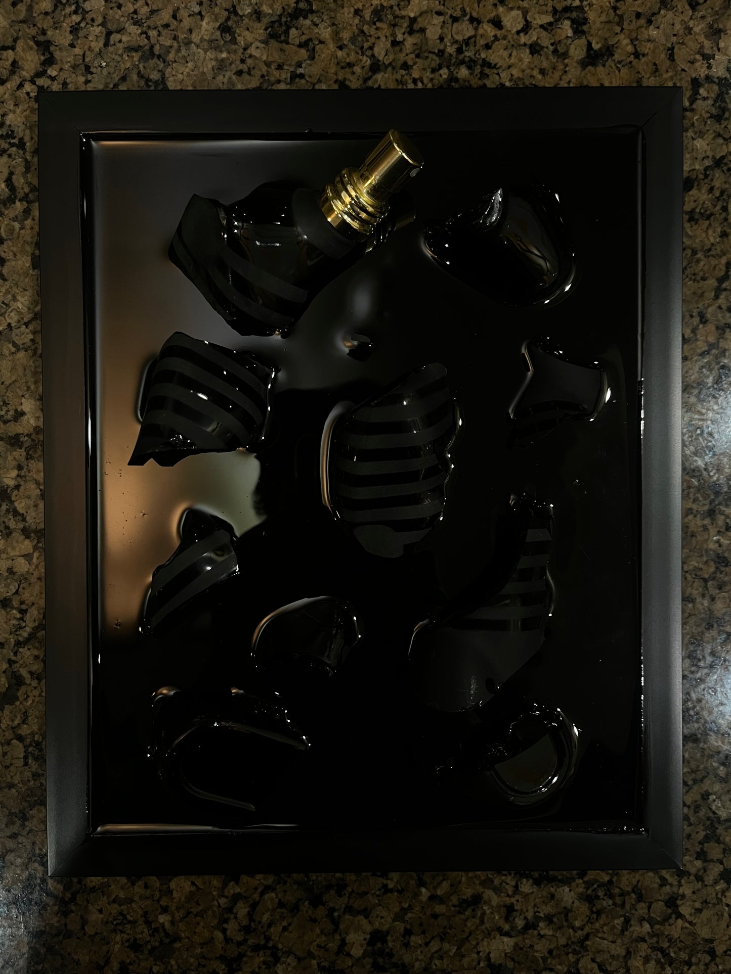 Le Male Le Parfum Jean Paul Gaultier - Broken Bottle Art