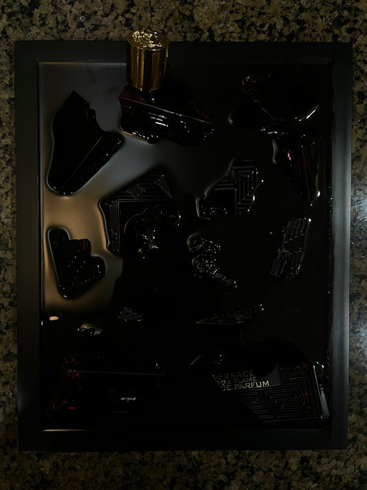 Eros Flame Versace - Broken Bottle Art